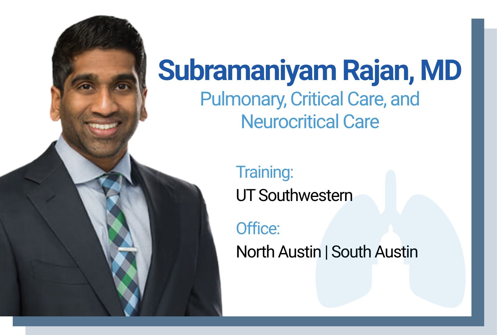 Subramaniyam Rajan, MD